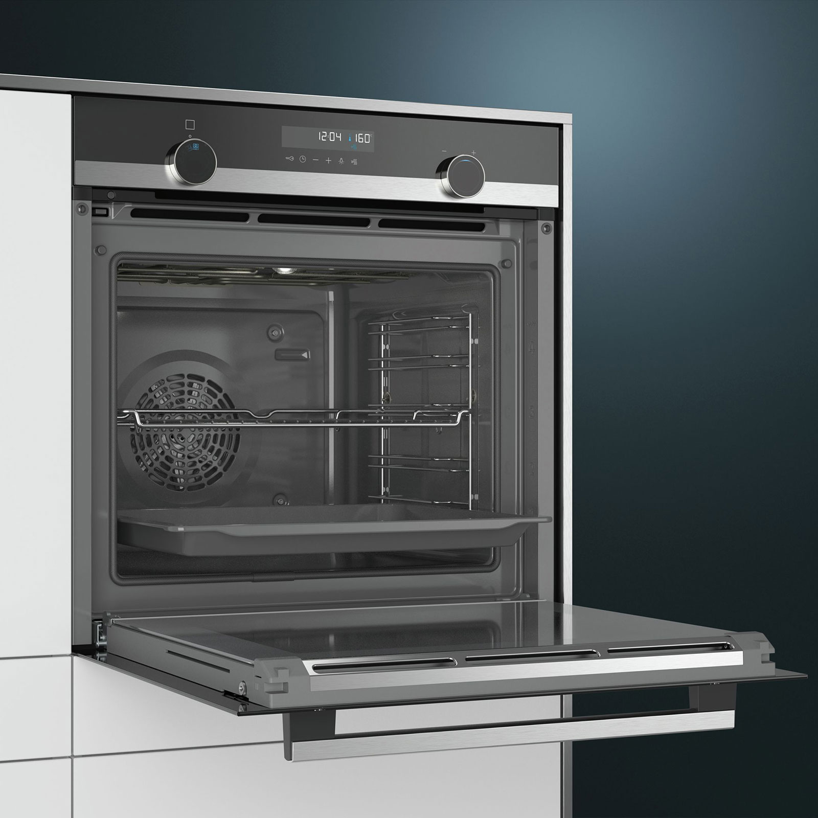 SIEMENSEinbau-Backofen HB578ABS0 - Edelstahl - A