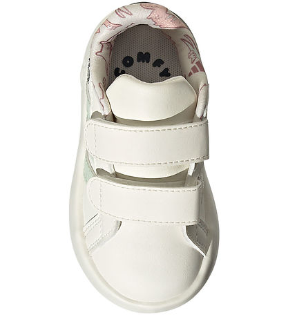 adidas Performance Schuhe - Grand Court Dino CF - Owhite/Lingrn/