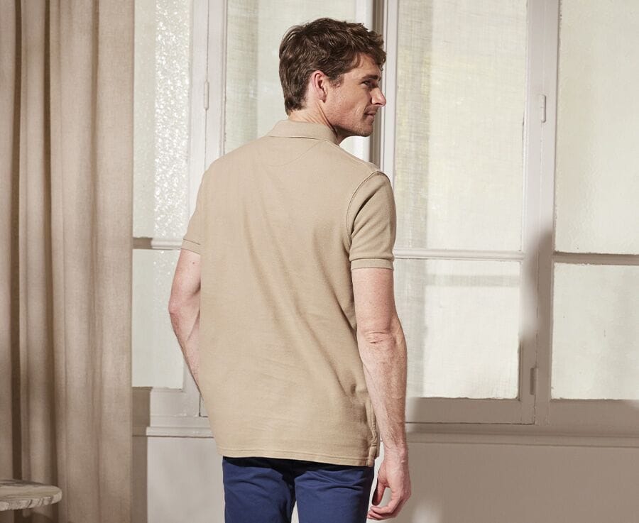 Polo homme Beige - ANDY II