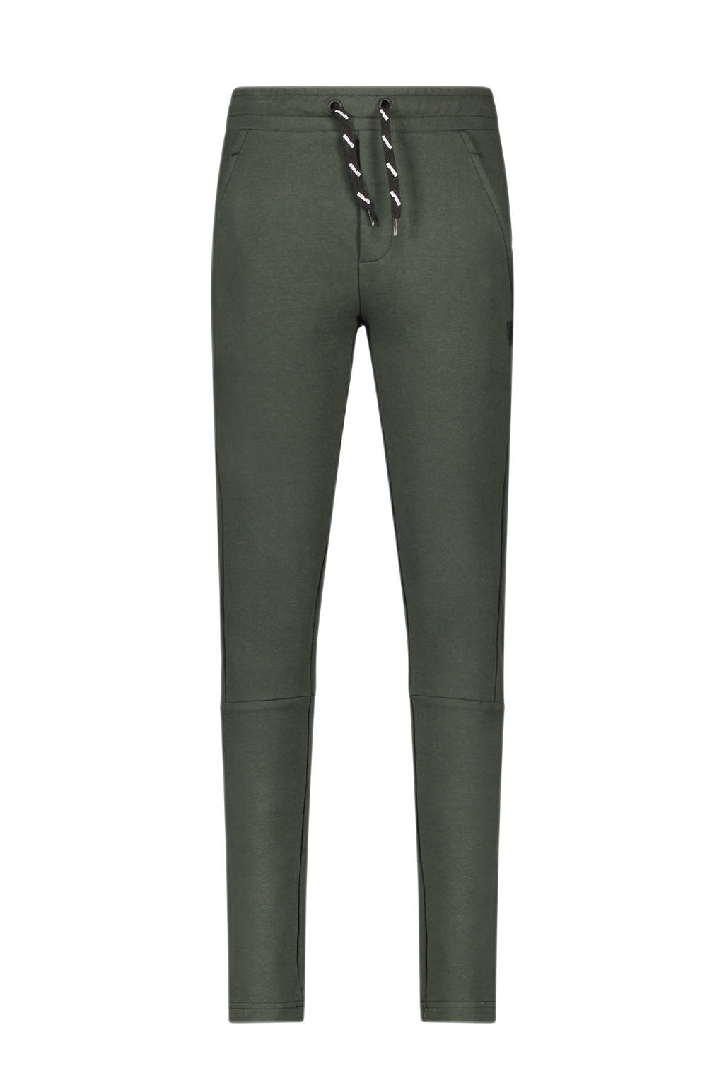 Bellaire slim fit joggingbroek donkergroen