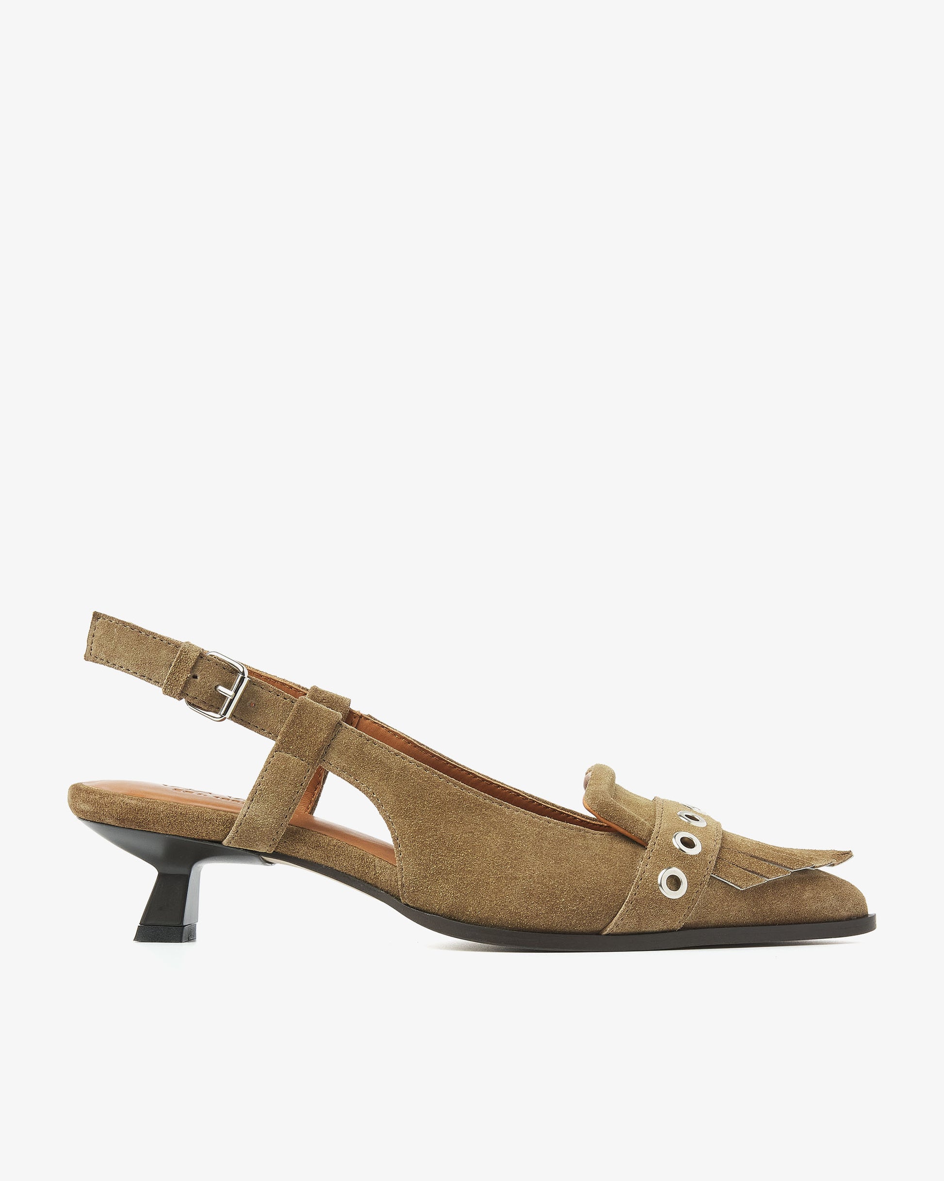 VIA VAI khaki slingbacks Lea Katie