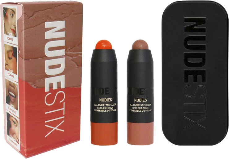 Nudestix Sunkissed Peach Blush and Bronze 2-Piece Mini Kit