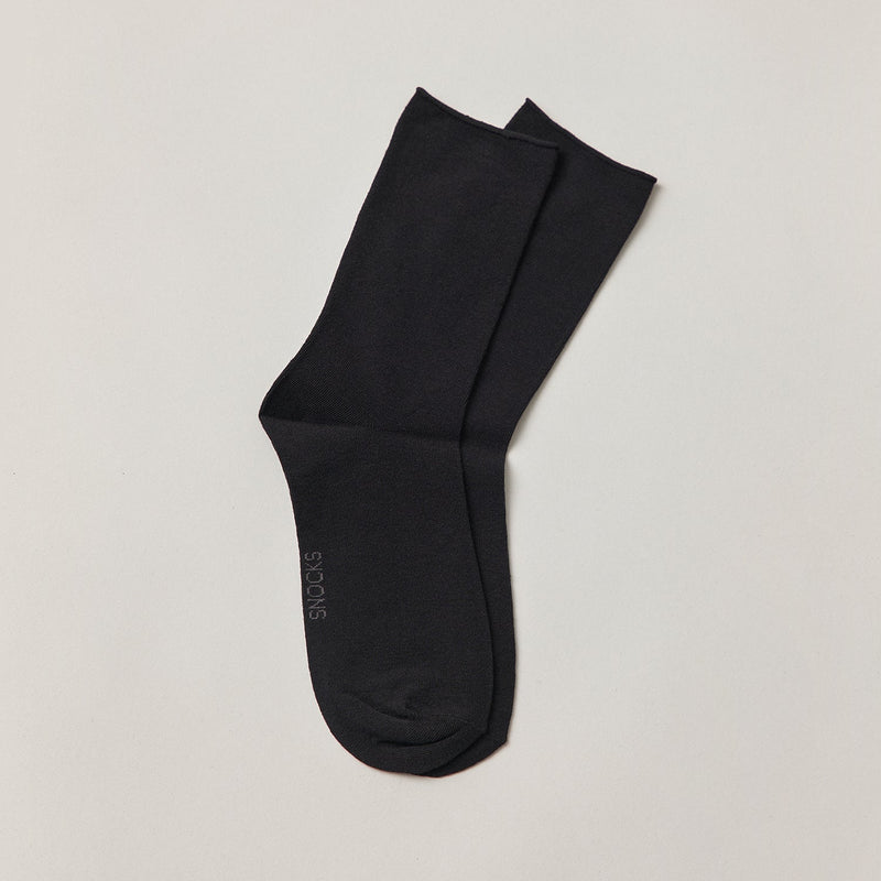 Klassische Damen Socken aus Bio-Baumwolle Weiß