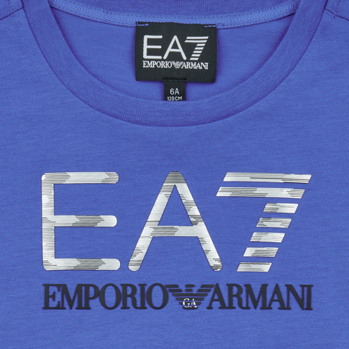 Emporio Armani EA7 - VISIBILITY TSHIRT - Bleu