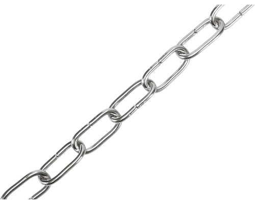 Ringketting 1609 Ø 3 mm vernikkeld, verkocht per meter