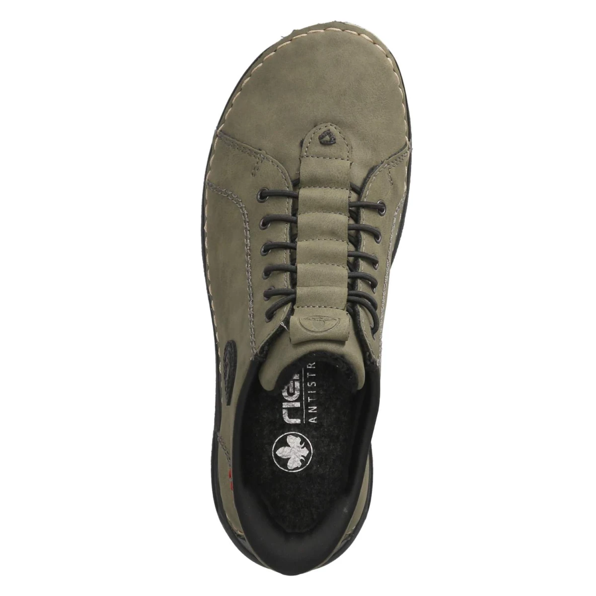 RiekerSchnürstiefeletten - grün
