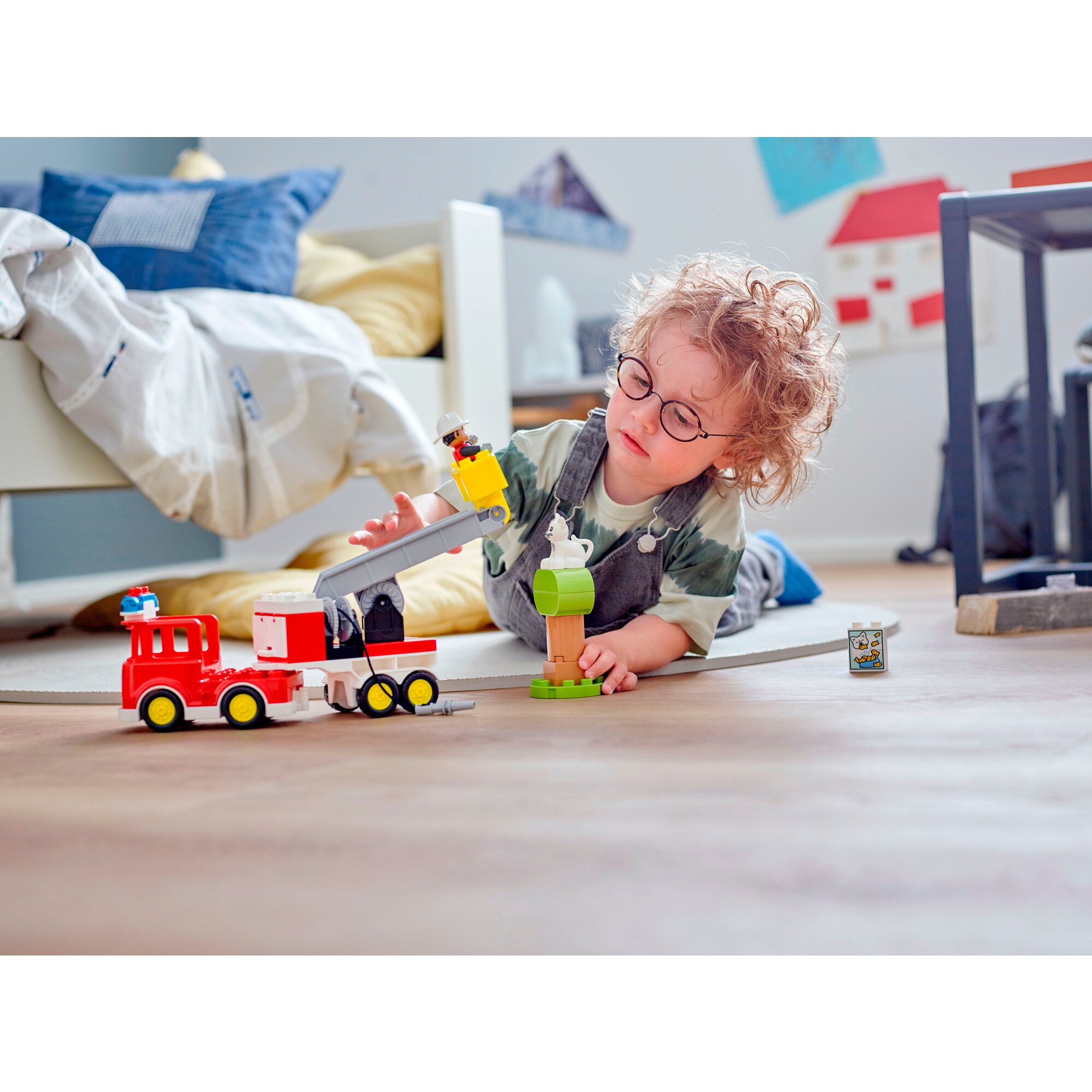LEGO Konstruktionsspielzeug DUPLO Feuerwehrauto