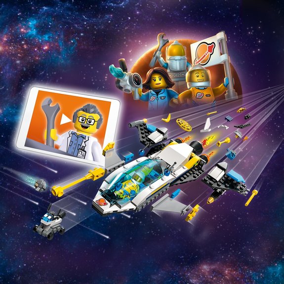 Missions d'exploration spatiale sur Mars LEGO City 60354