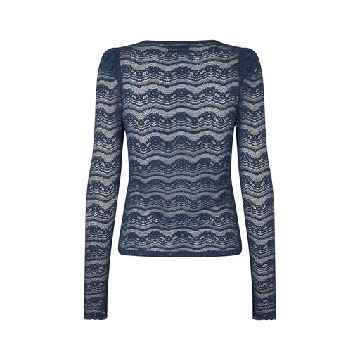 Lollys Laundry Toluca Bluse, Dark Blue, S