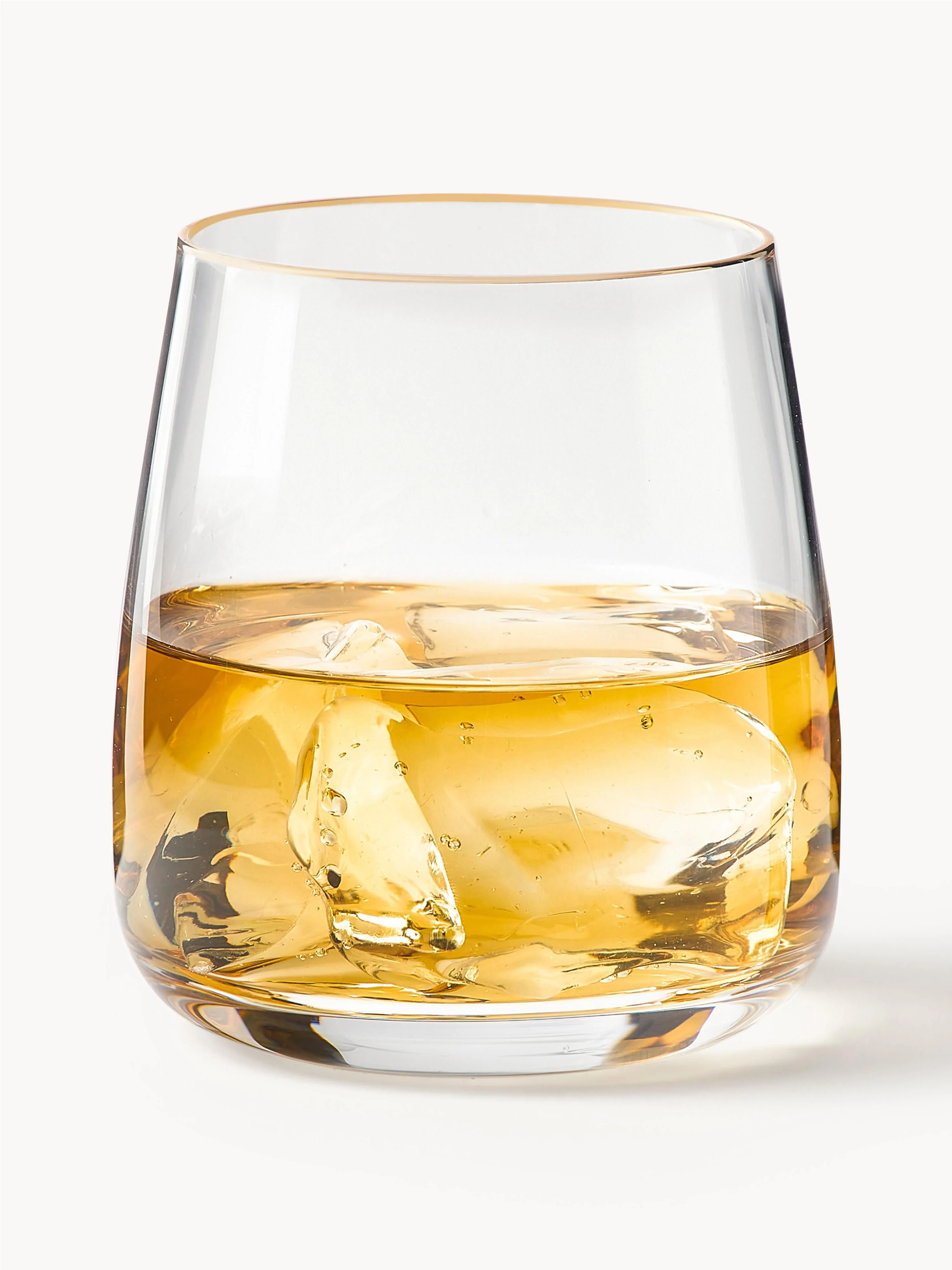 Mondgeblazen drinkglazen Ellery, 4-delig