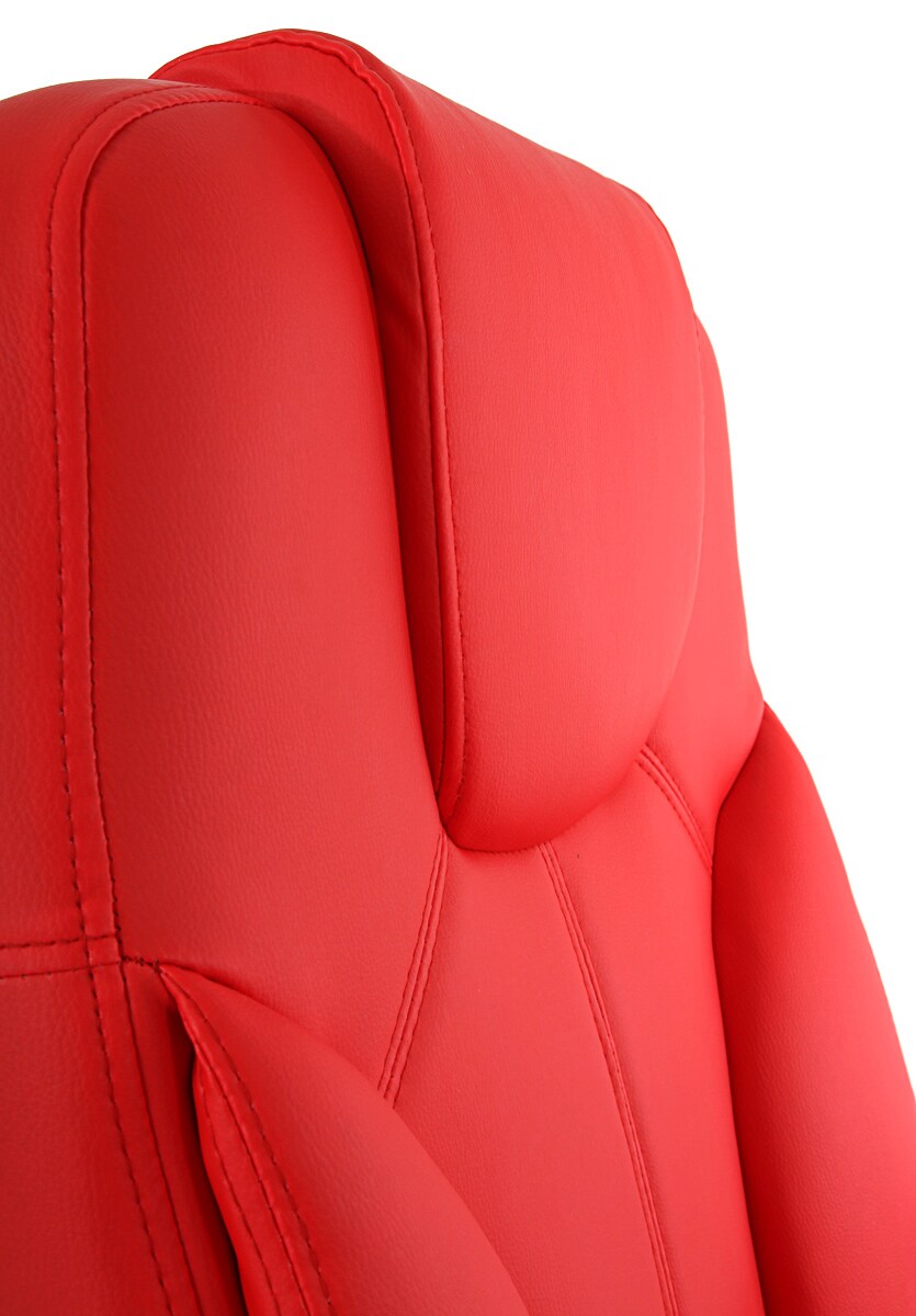 Chefsessel Catanzaro, Kunstleder ~ rot