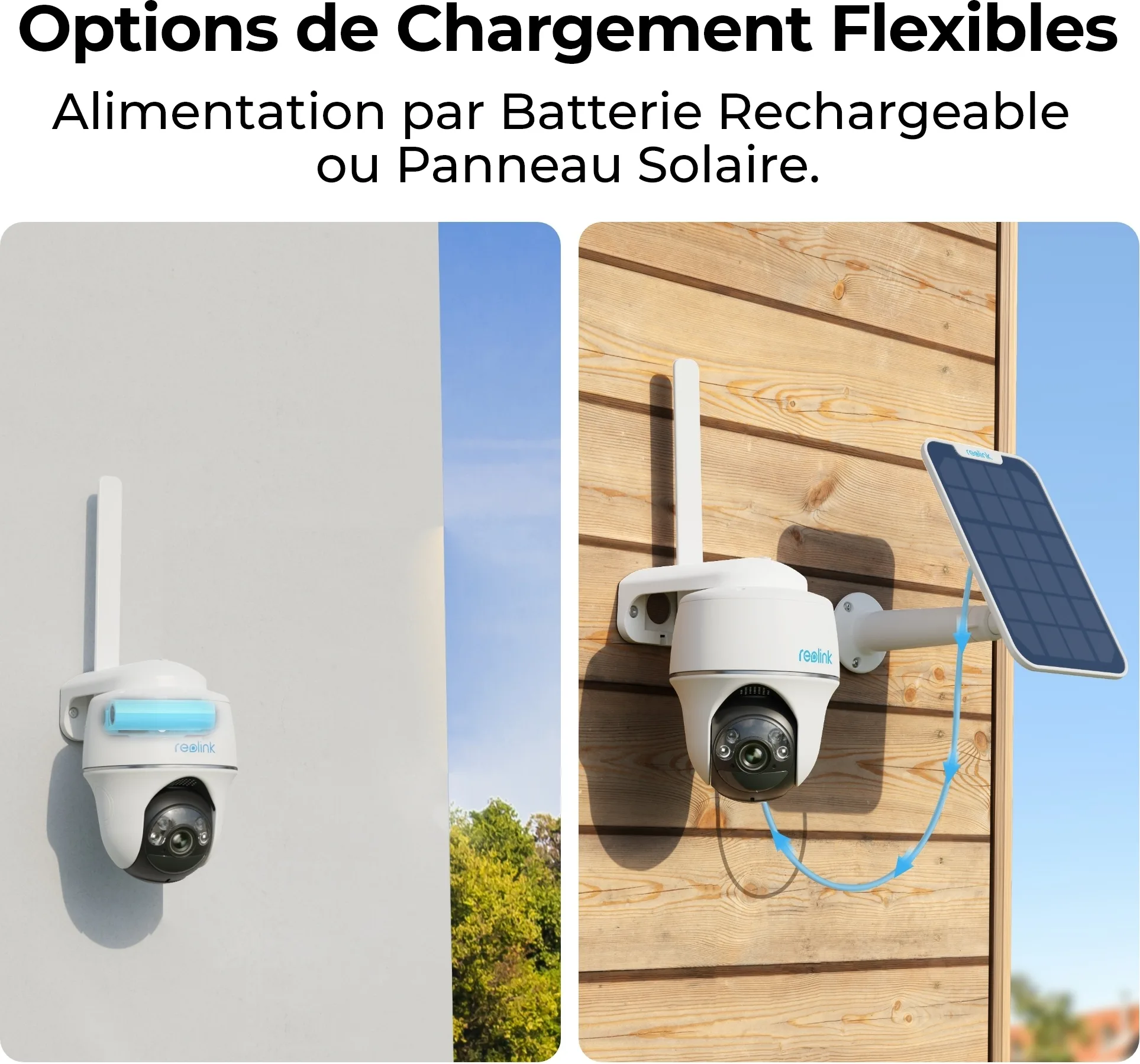 Reolink Go Series G430 avec panneau solaire Caméra de surveillance