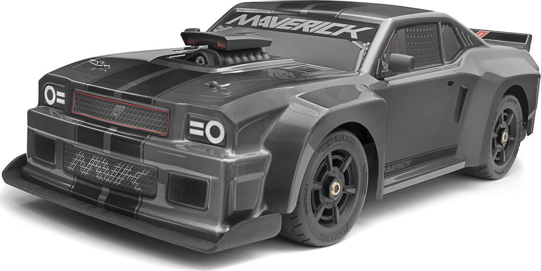Maverick - Quantumr Flux 4S Fjernstyret Muscle Car - 1:8 - Grå - Mv150311