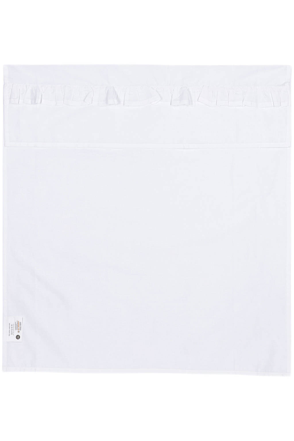 baby ledikantlaken Ruffle 100x150 White