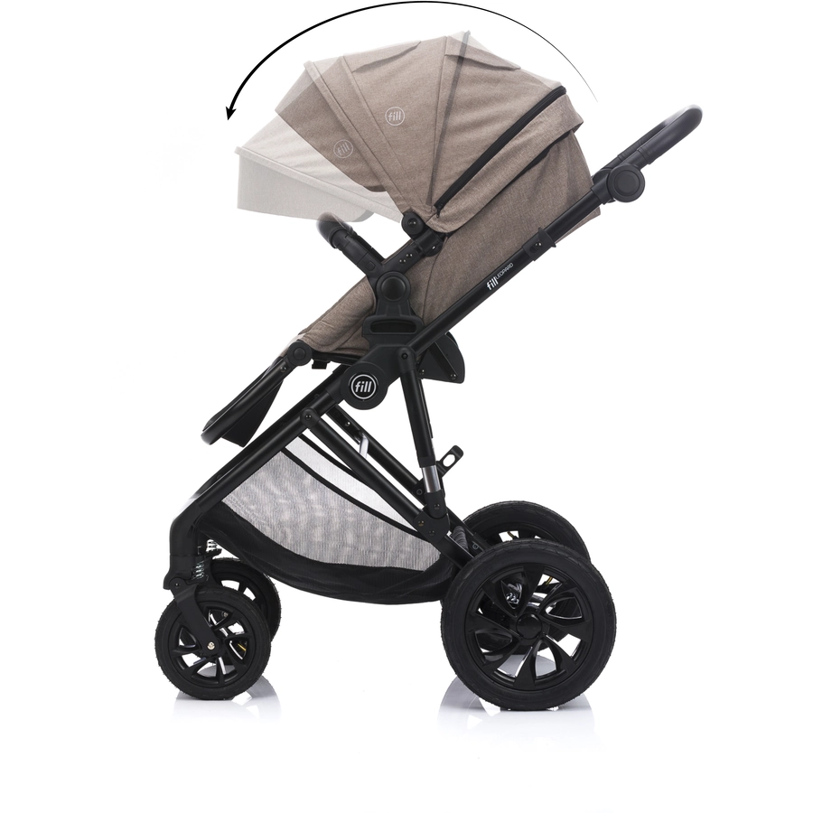 fill Kinderwagenset fill Leopard Air sand melange