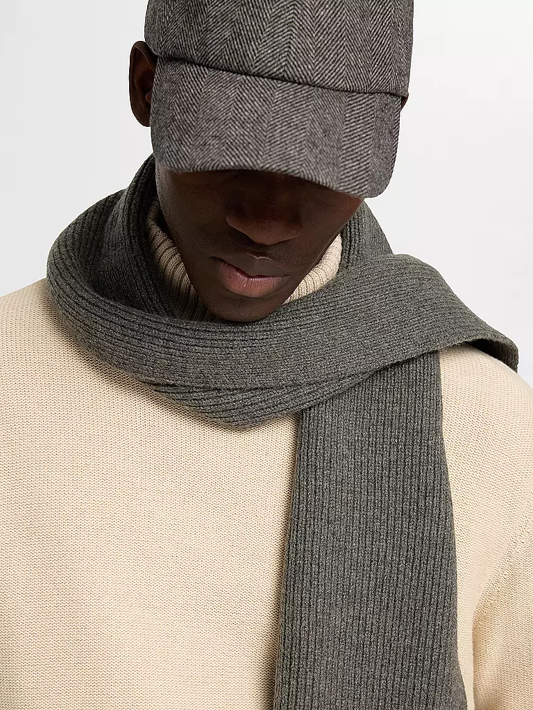 SELECTED Schal SLHMASON grau