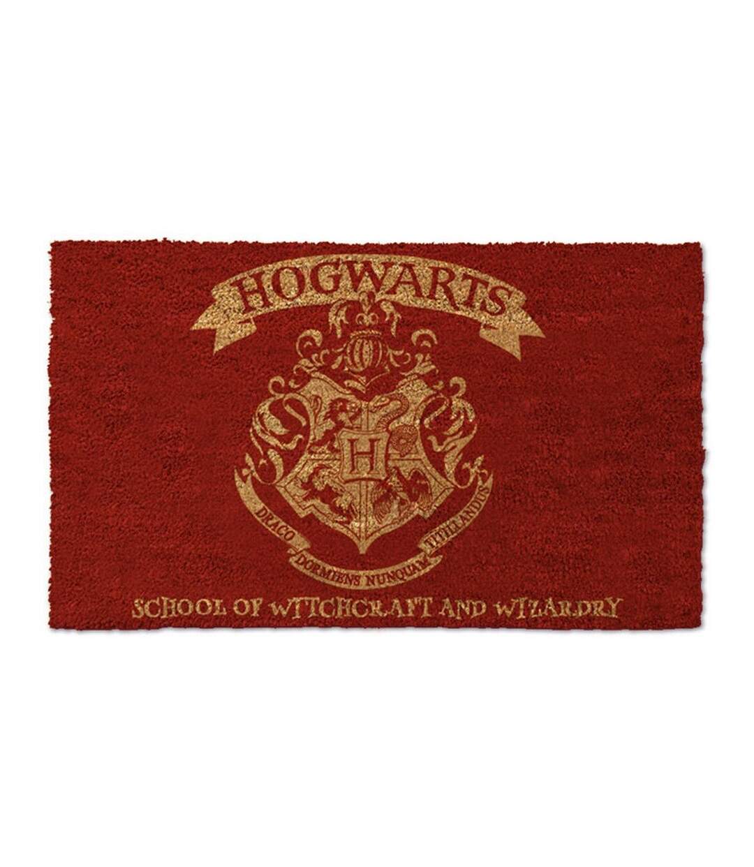 Harry Potter - Paillasson WELCOME TO HOGWARTS (Rouge) (Taille unique) - UTNS4914