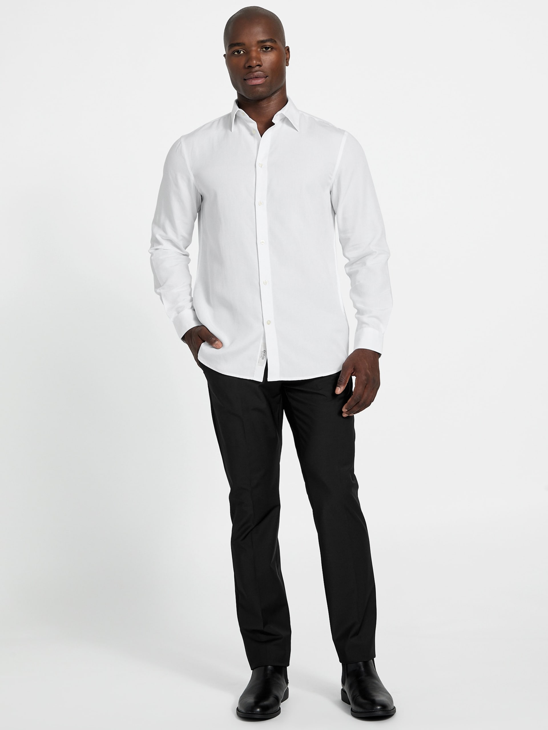 Camisa de mistura Lyocell