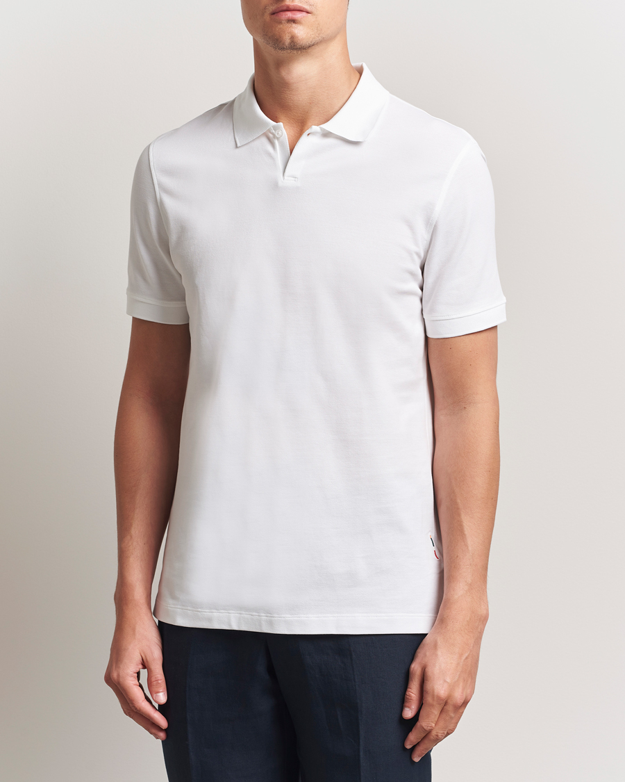 Orlebar Brown Bruno Organic Cotton Pique White