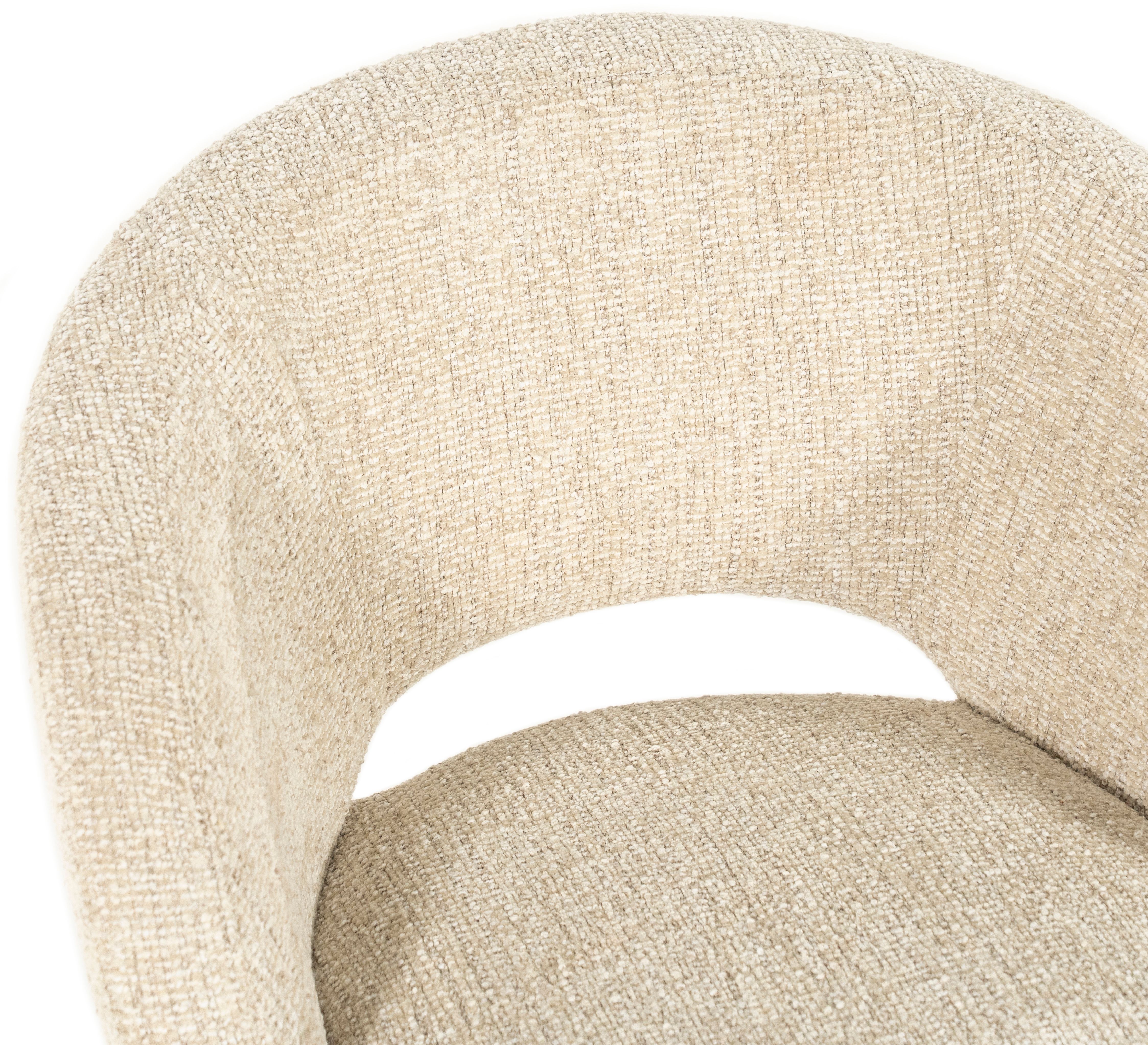 Eetkamerstoel Beige 96474 Alissa B65 x D63 x H80 cm