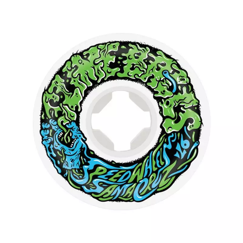 Roues skate SLIMEBALLS (x4) Vomit Mini II Blanc 97A 54mm