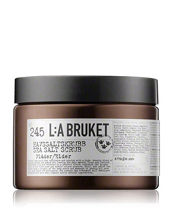 L:A BRUKET Cleansing 245 Sea Salt Scrub Elder 420g