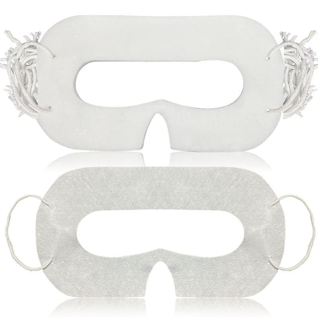 100 pakker engangs VR øjenmaske, VR ansigtsdæksel til Meta Quest 3/Pro, Pico 3/4