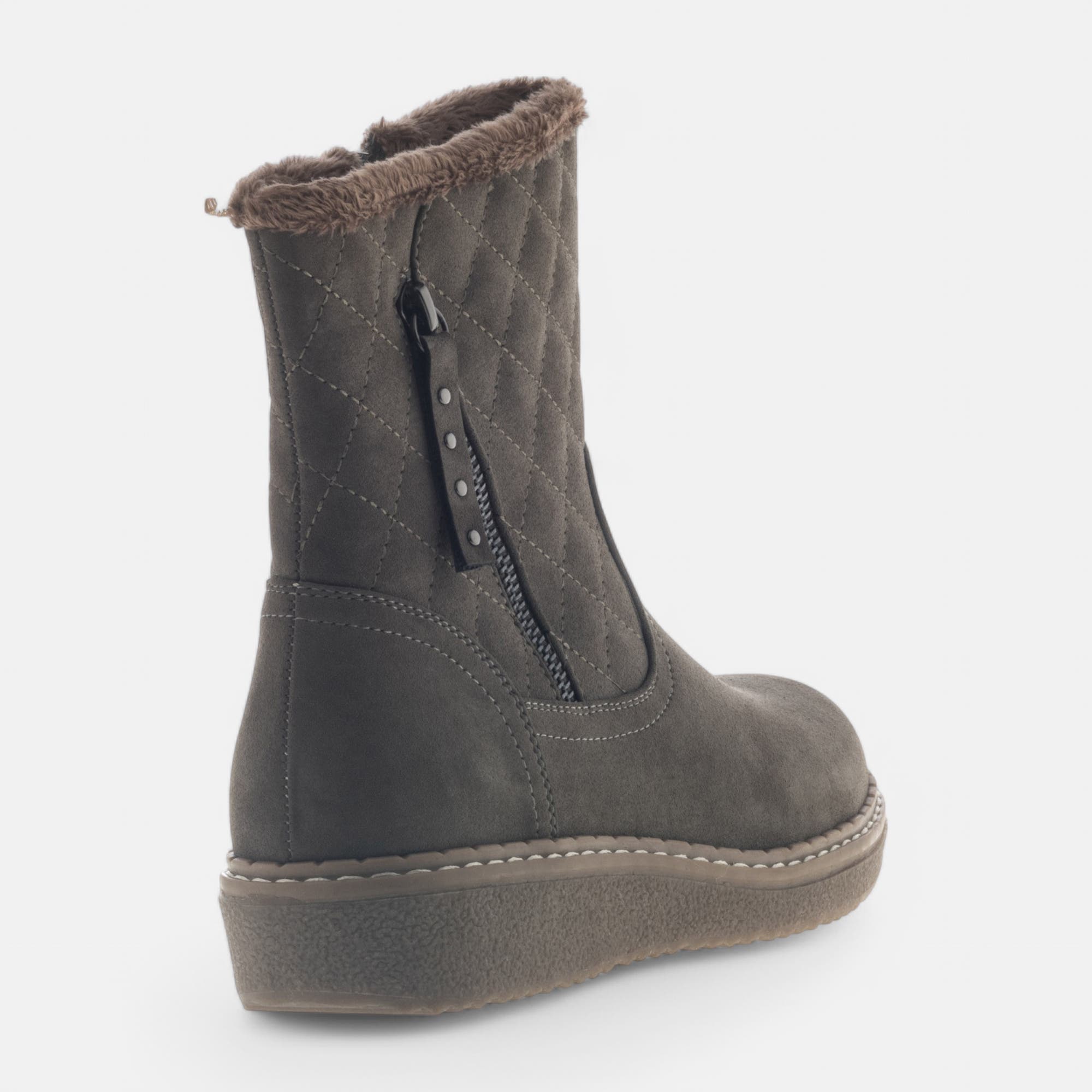 Boots Femme taupe
