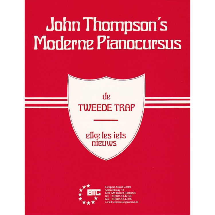 EMC Moderne Pianocursus 2 - John Thompson pianolesboek