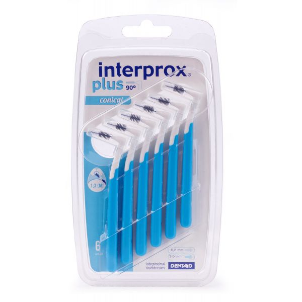 Interprox Escovilhões Plus Cónico 6 Unidades