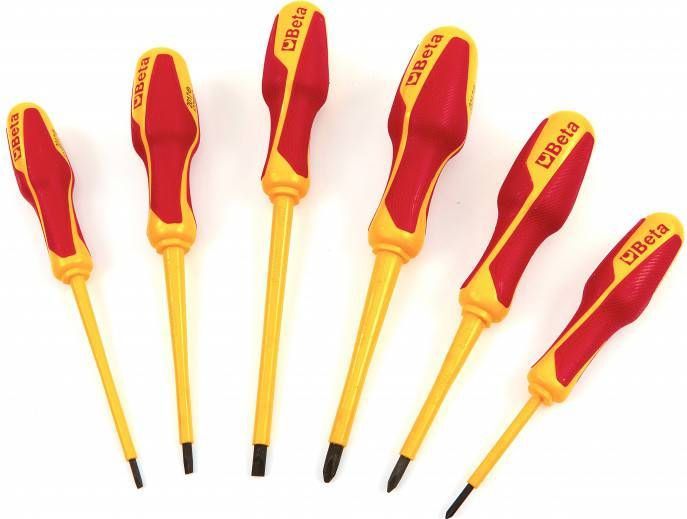 Beta - Model 1273 - Schroevendraaiers - Set van 6 - 1000v Vde