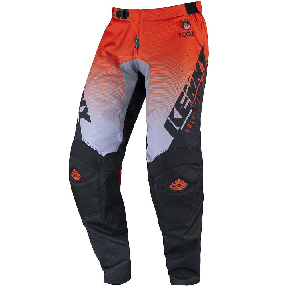 Kenny - Pantalon enfant Track Kid Focus - 2022 Noir / Orange / Gris