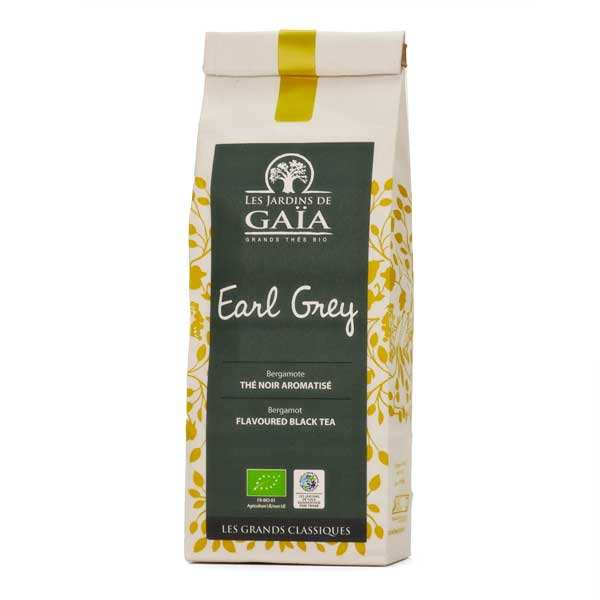 Thé noir earl grey bergamote bio
