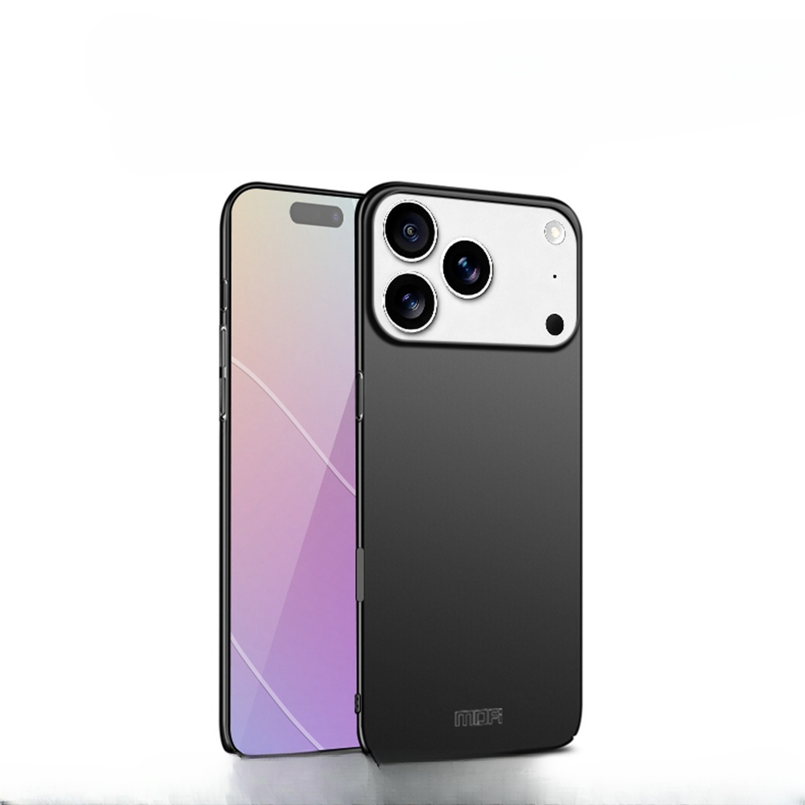 iPhone 17 Pro Hülle Hardcase Super Slim - Schwarz (Matt)