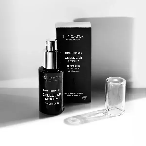 Sérum Antienvelhecimento Orgânico Celular Time Miracle MÁDARA 30ml