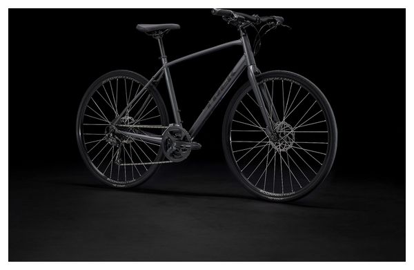 Vélo Fitness Trek FX 2 Disc Shimano Acera/Altus 9V 700 mm Gris Lithium