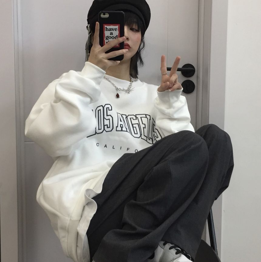 Shineon Studio - Sweatshirt met letters