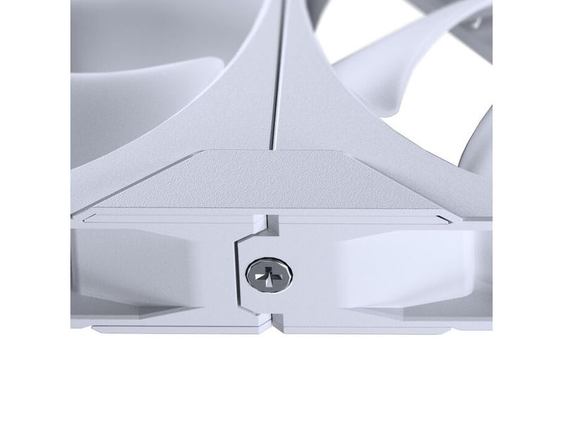 Phanteks PC-Lüfter M25G2-120 Weiss Weisser 120-mm-Lüfter mit D-RGB-Beleuchtung für PC-Gehäuse