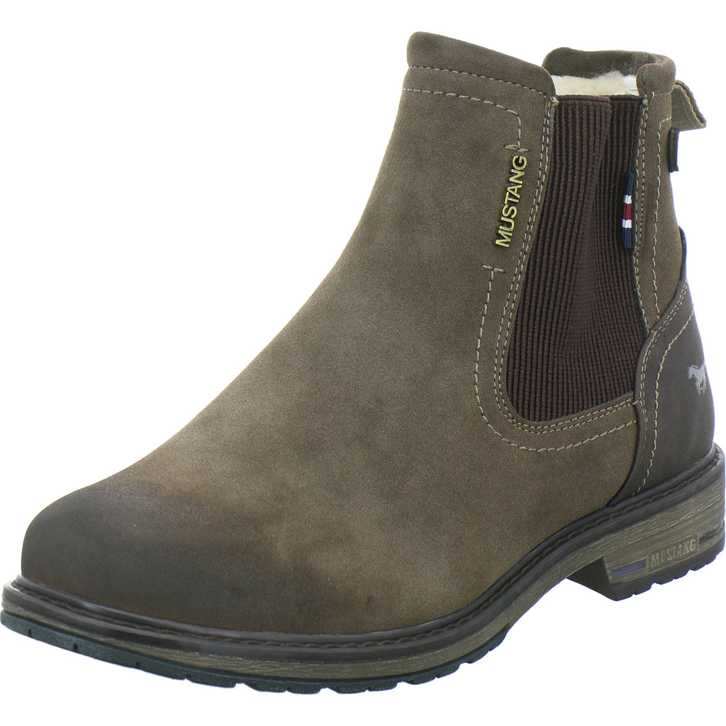 Mustang Stiefel Herren Dunkelbraun