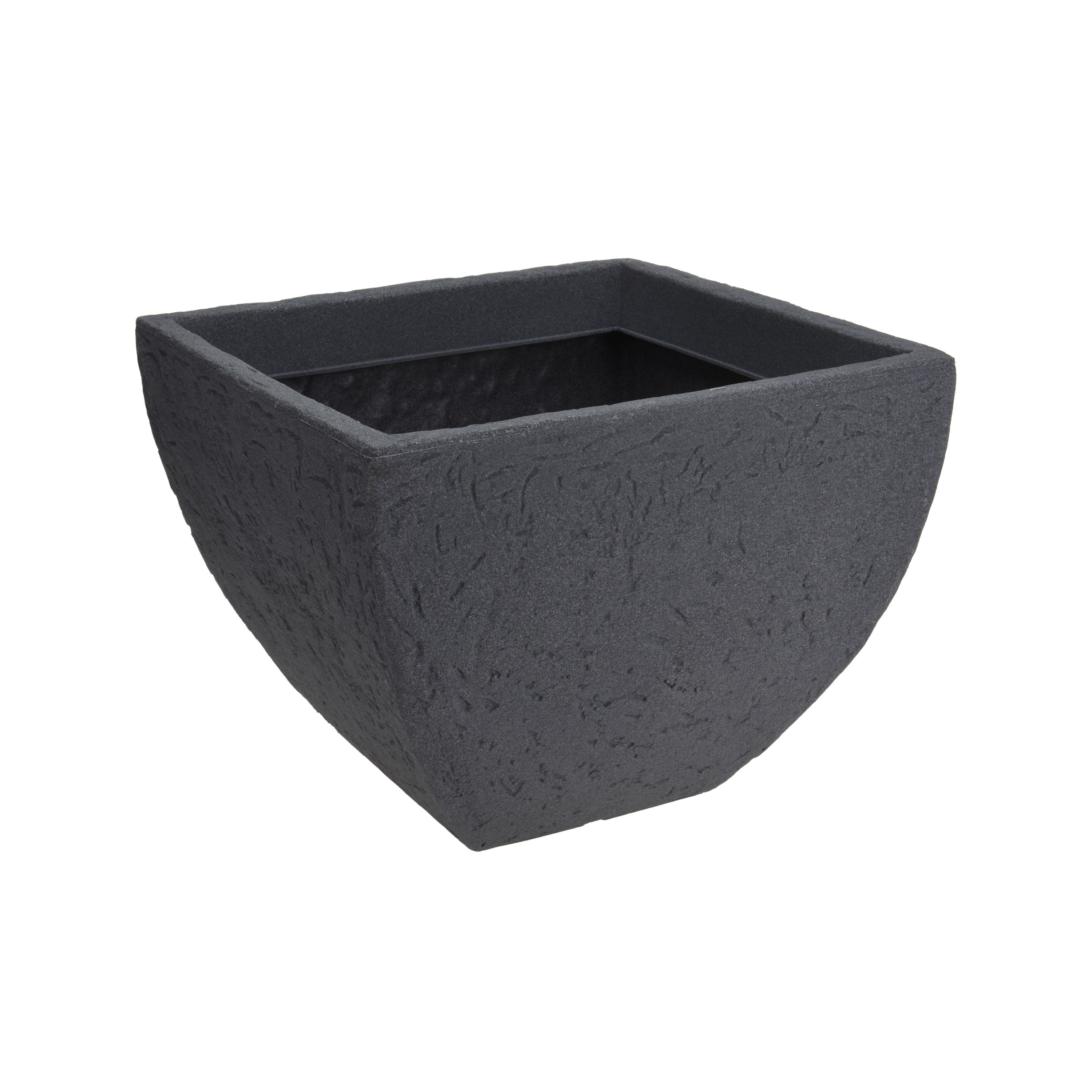 Blumentopf grau 40 x 40 cm