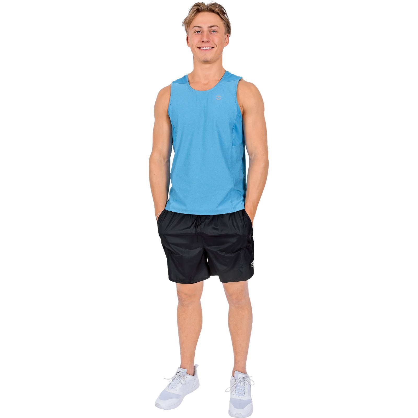 Tone Up Herren-Tanktop Push S, grau