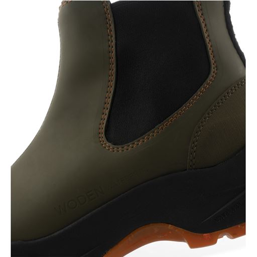 Woden Siri Waterproof Støvle, Olive, 42