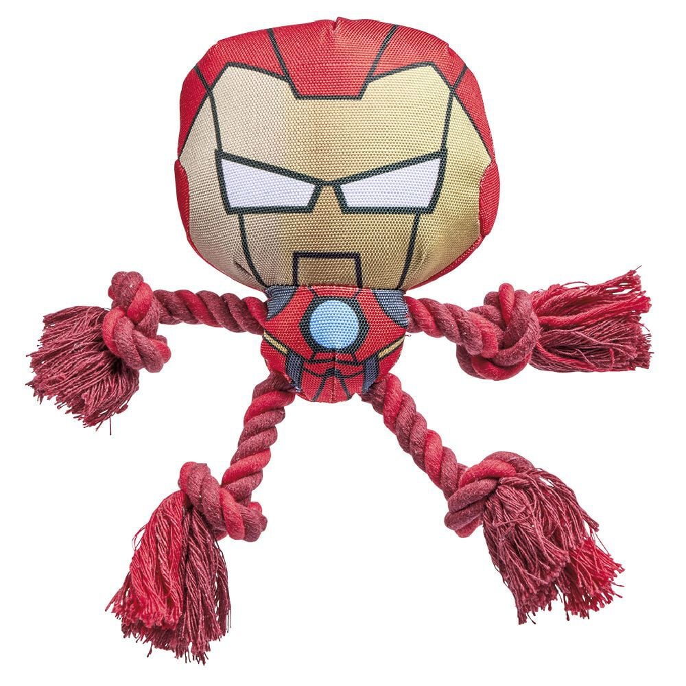 Jouet pour chien Iron Man rouge