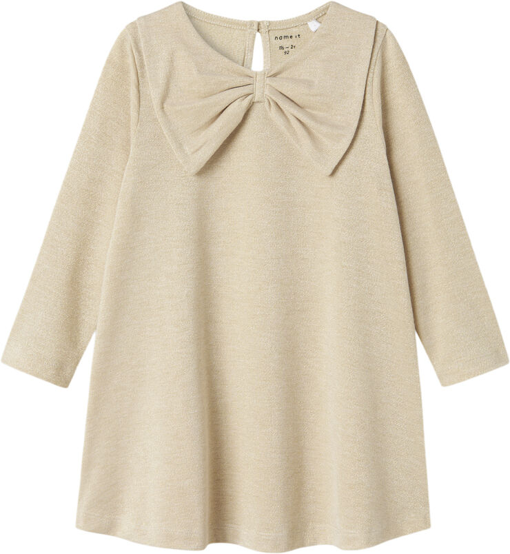 Name It NMFRNANNA LS DRESS Frosted almond