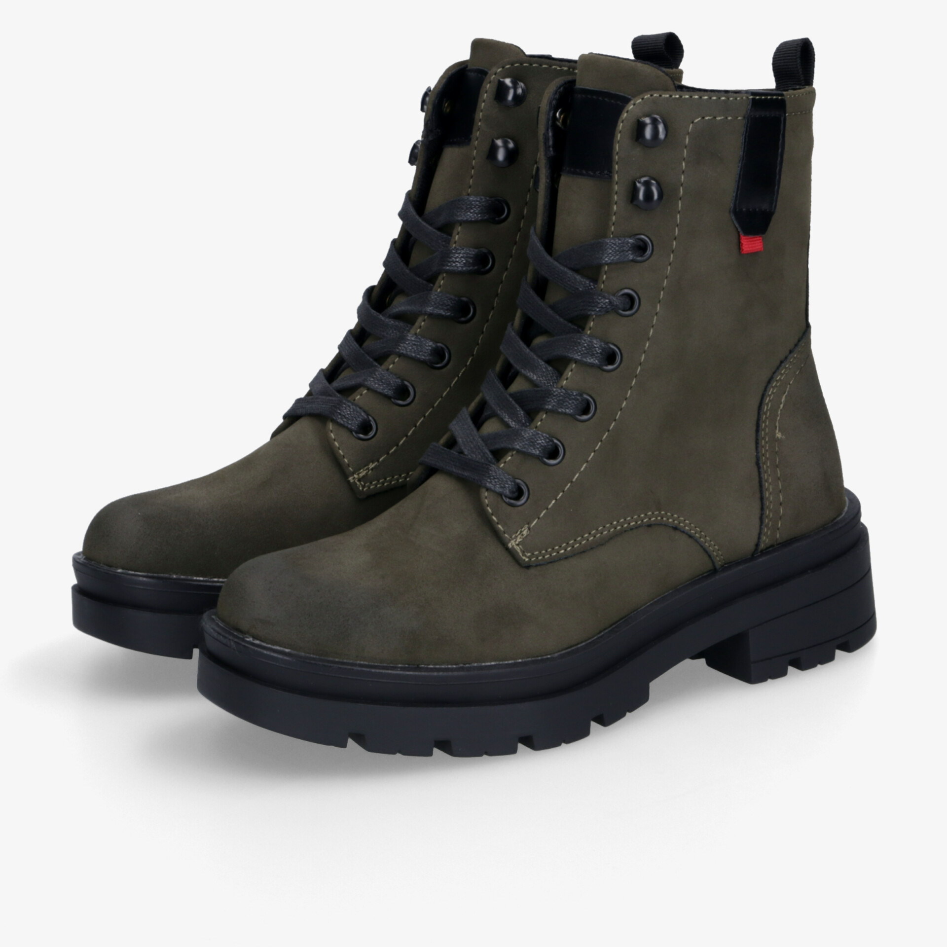 street shoes Damen Schnürstiefeletten grün