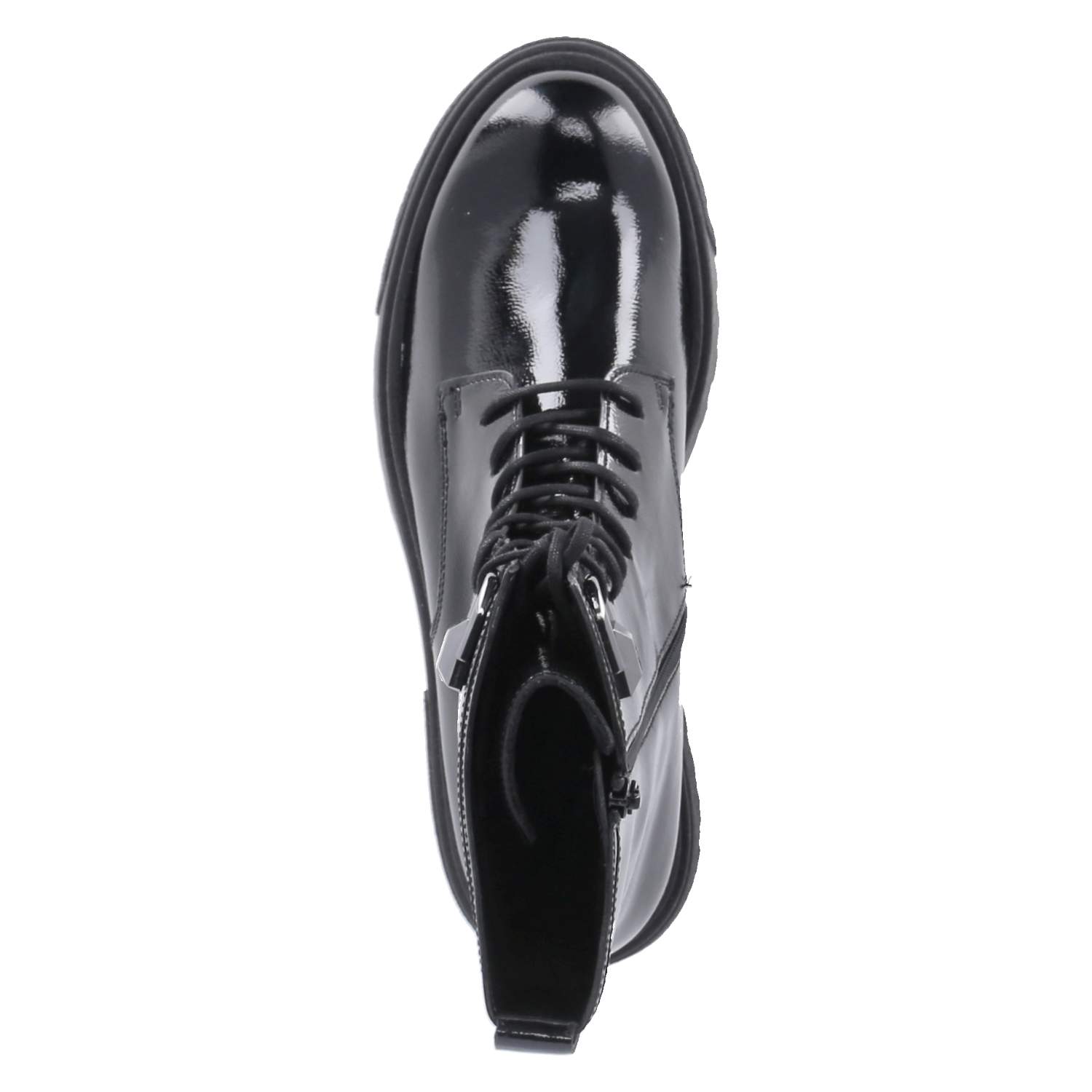 Gabor Combat Boots - schwarz(altsilber)