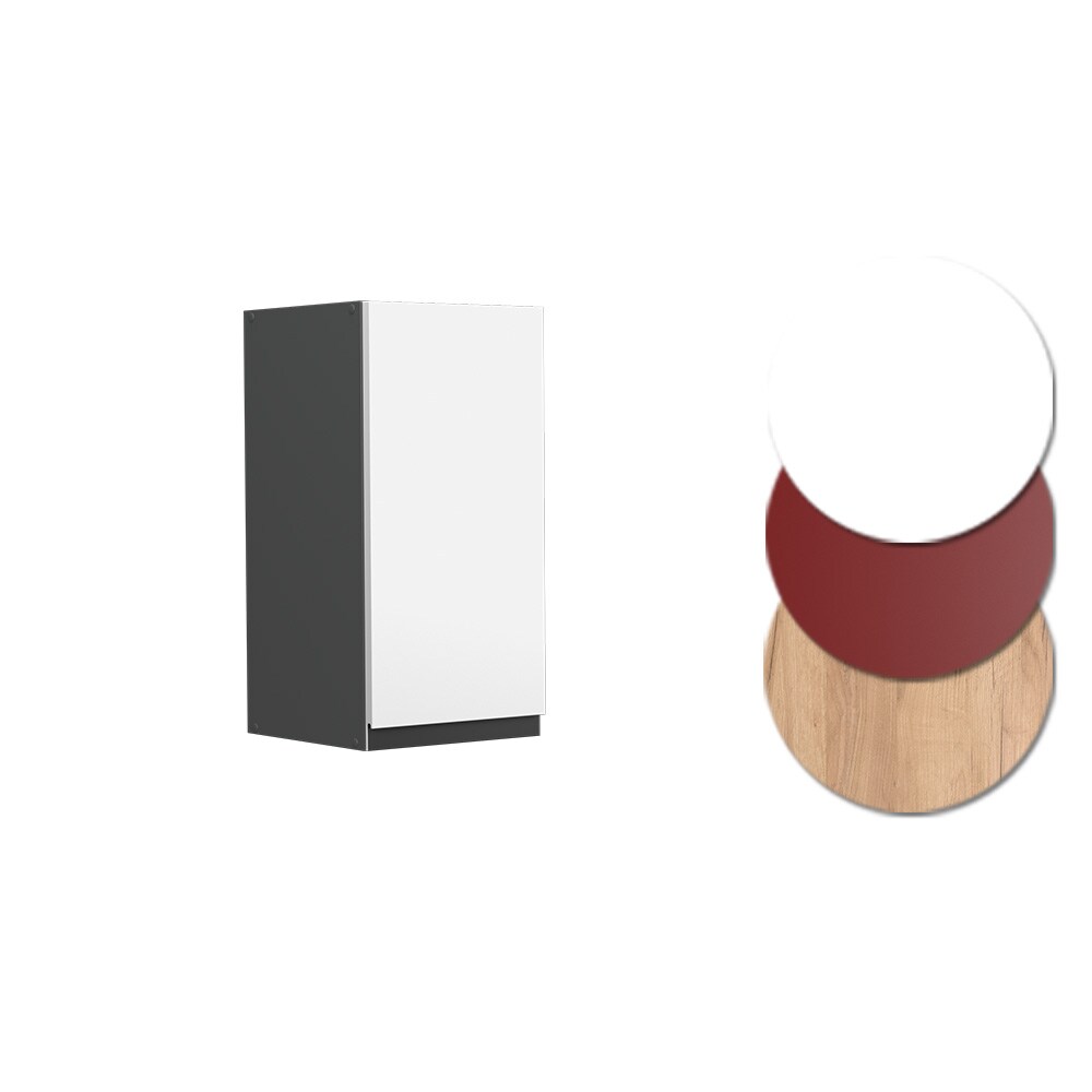 Vicco Hängeschrank Küchenschrank Küchenmöbel R-Line J-Shape Anthrazit Weiß 30 cm modern