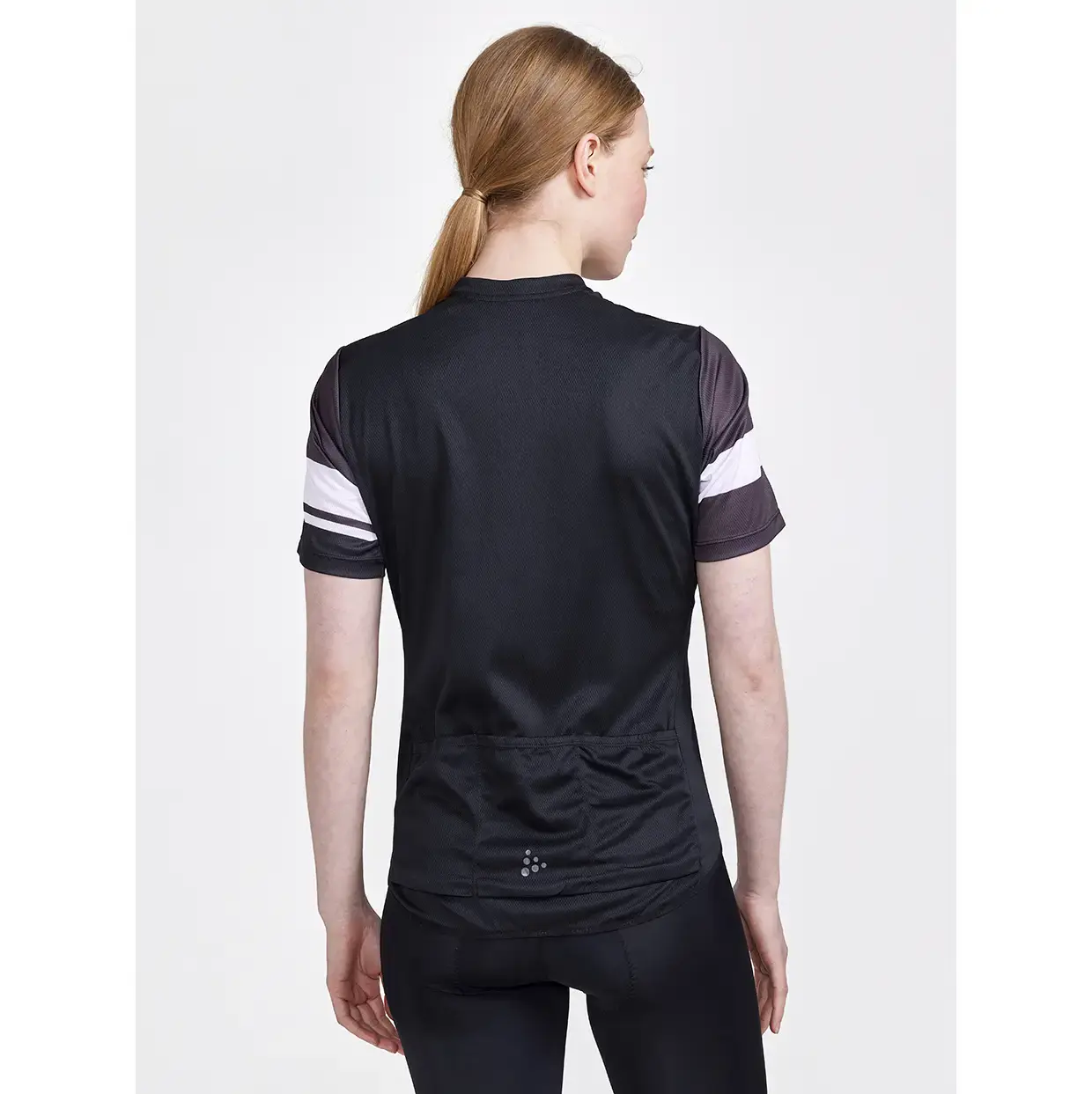 Craft Core Endur Logo Fietsshirt Korte Mouwen Zwart Dames