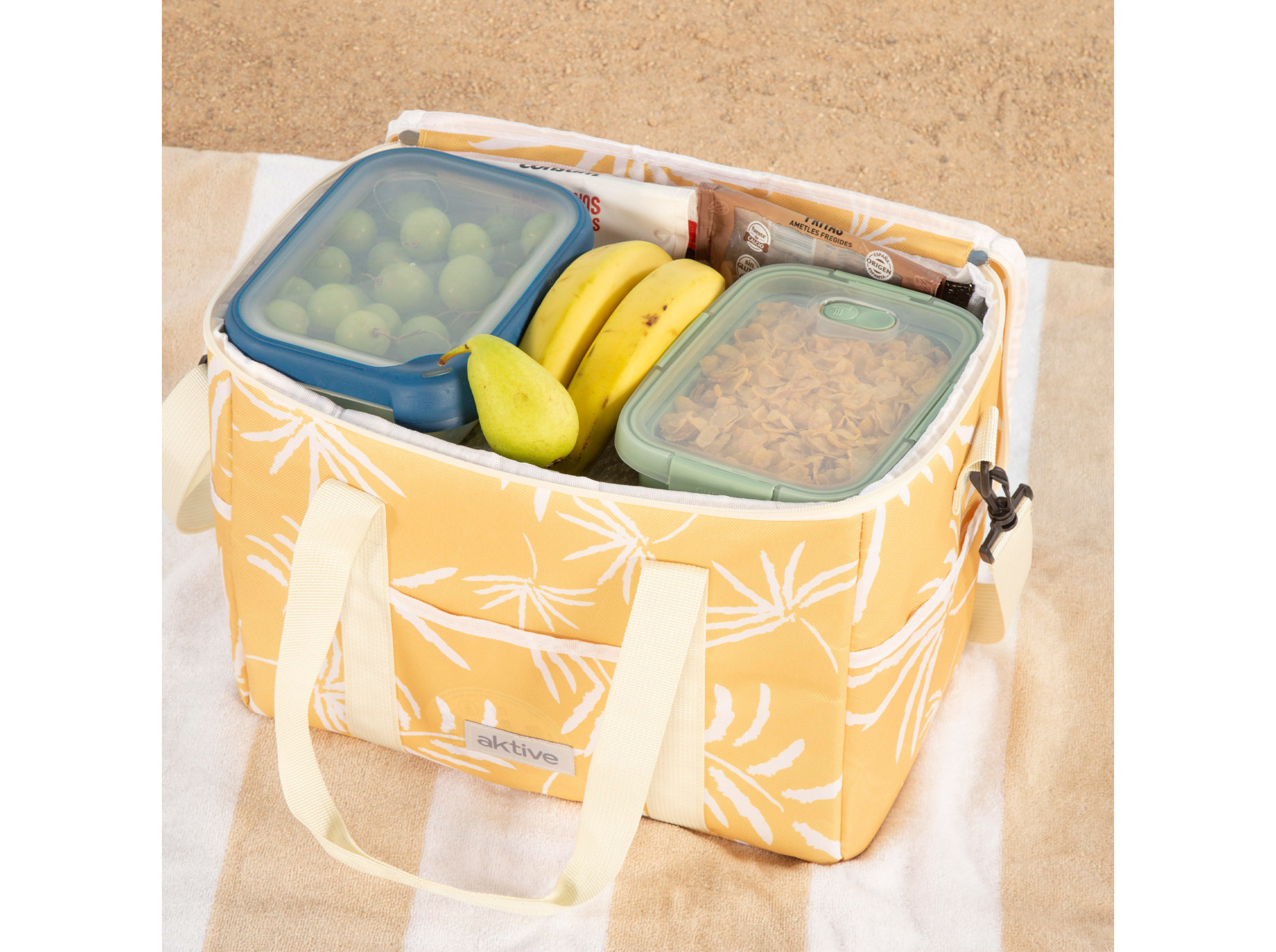 SACO TÉRMICO AKTIVE AMARELO 35X21X25CM
