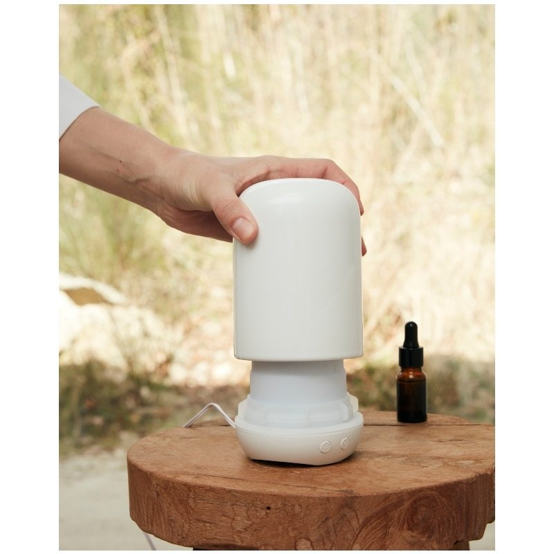 Meraki Essential Oil Burner Vitalba Ceramic White